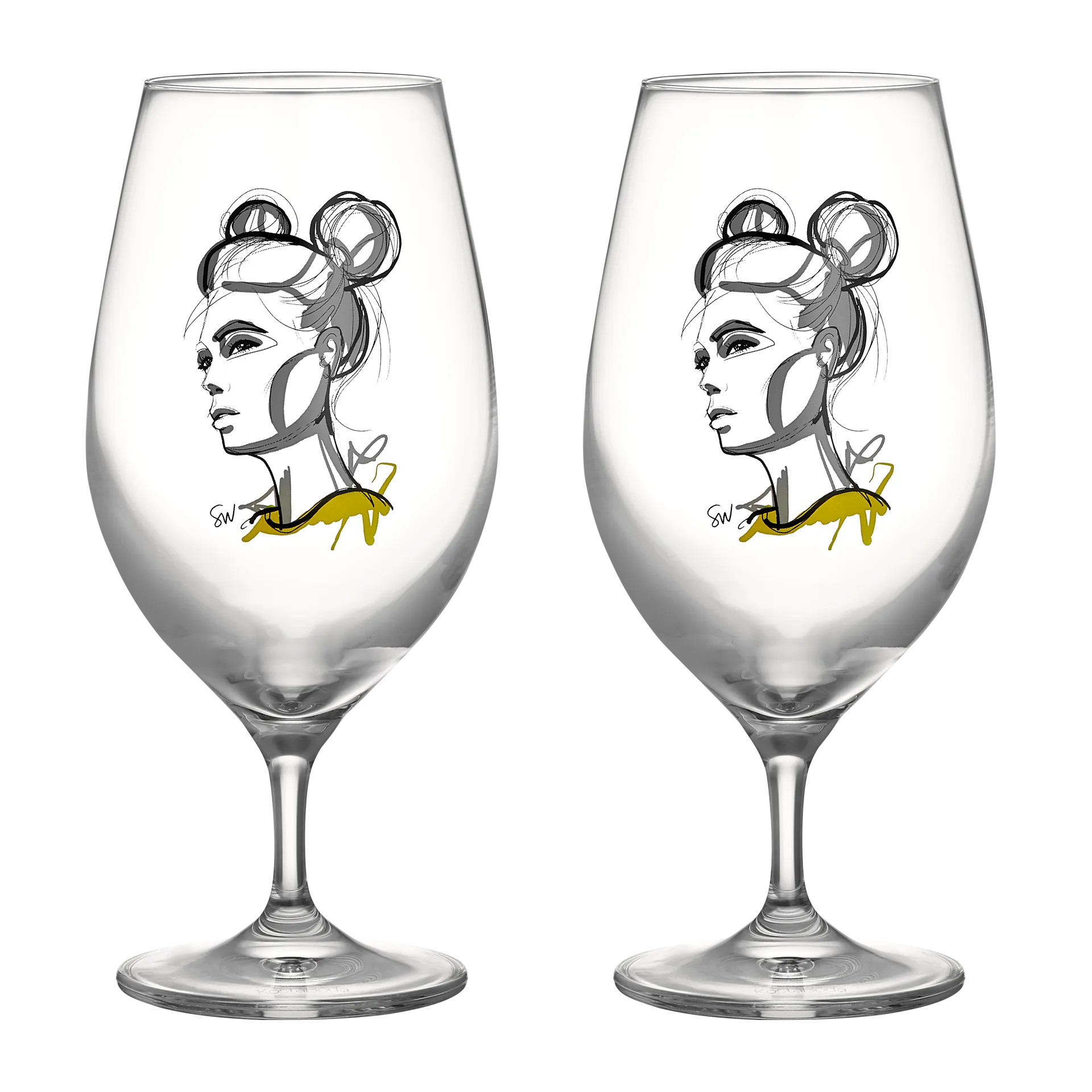 Verre à bière All about you 40 cl Lot de 2, Cheers to you Kosta Boda