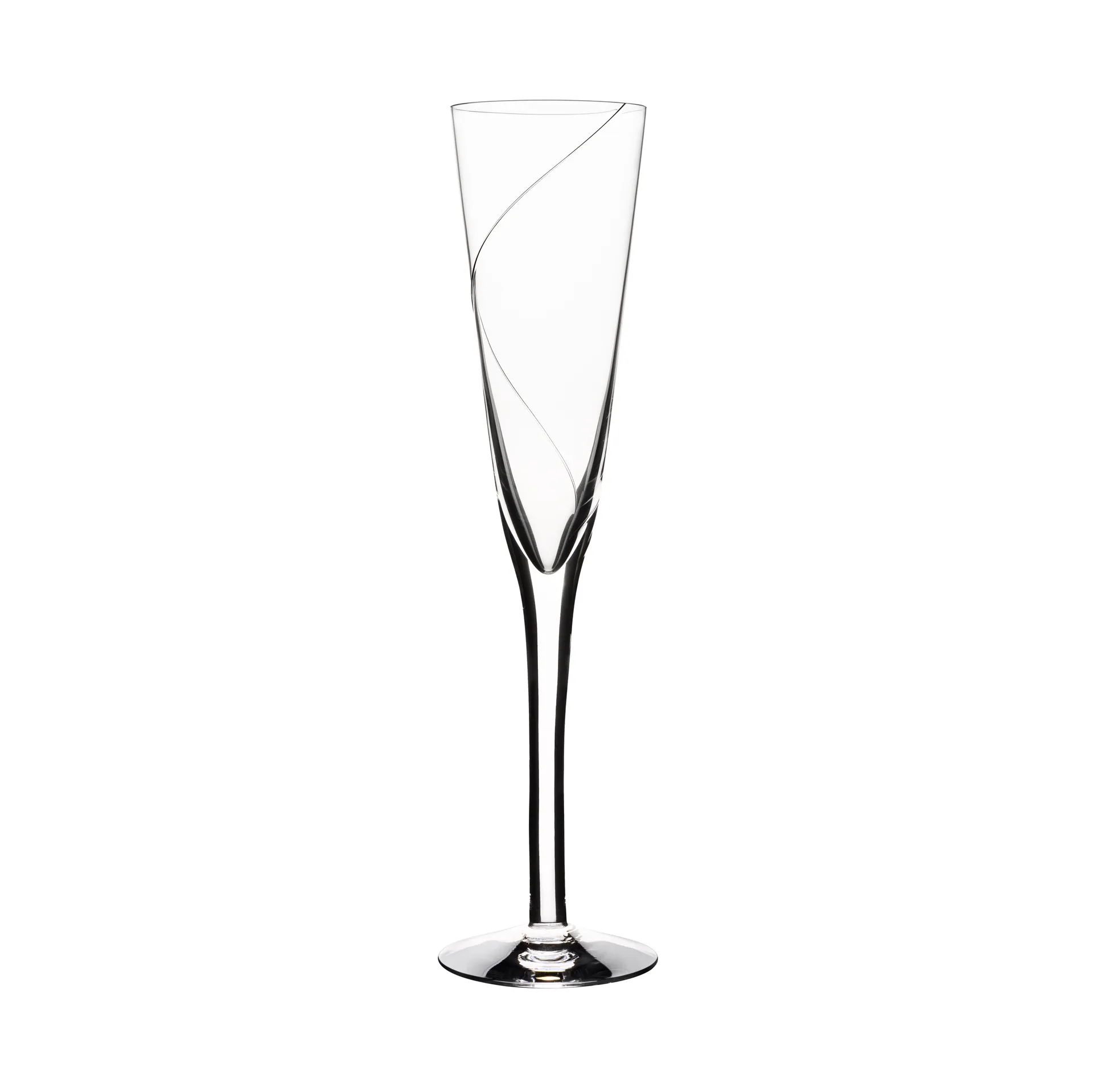 Verre à champagne Line 15cl, Transparent Kosta Boda