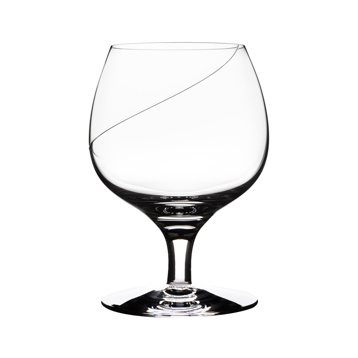 kosta boda verre à cognac line 26cl transparent
