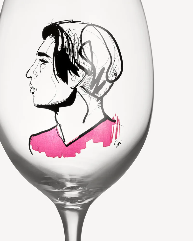Verre à vin All about you 52 cl lot de 2, Embrace him Kosta Boda