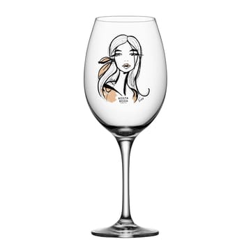 Verre à vin All about you 52 cl lot de 2 - Wait for her (dusty pink) - Kosta Boda