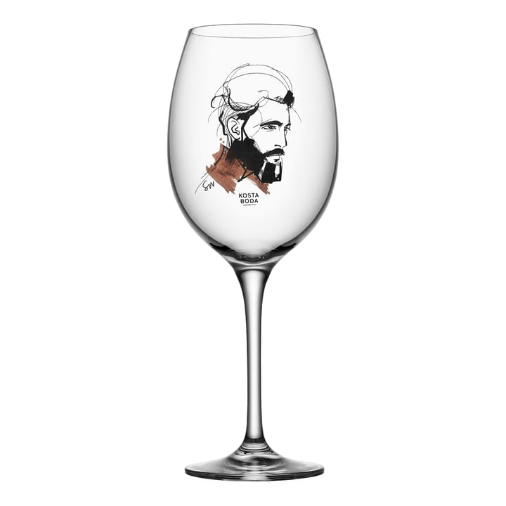 Verre à vin All about you 52 cl lot de 2, Wait for him (deep purple) Kosta Boda