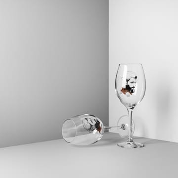 Verre à vin All about you 52 cl lot de 2 - Wait for him (deep purple) - Kosta Boda