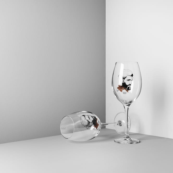 Verre à vin All about you 52 cl lot de 2, Wait for him (deep purple) Kosta Boda
