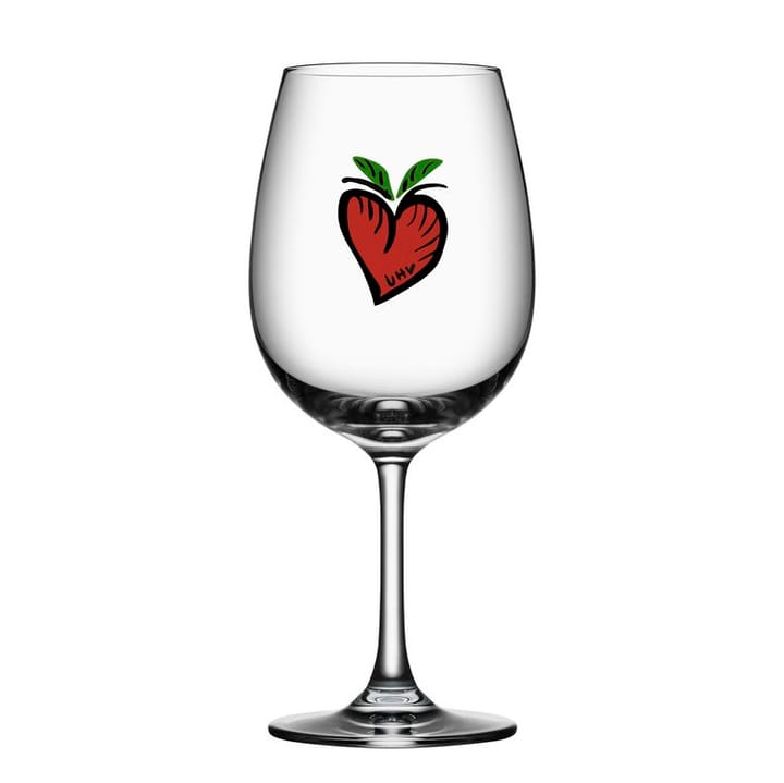 Verre à vin Friendship 50 cl - Hearts - Kosta Boda