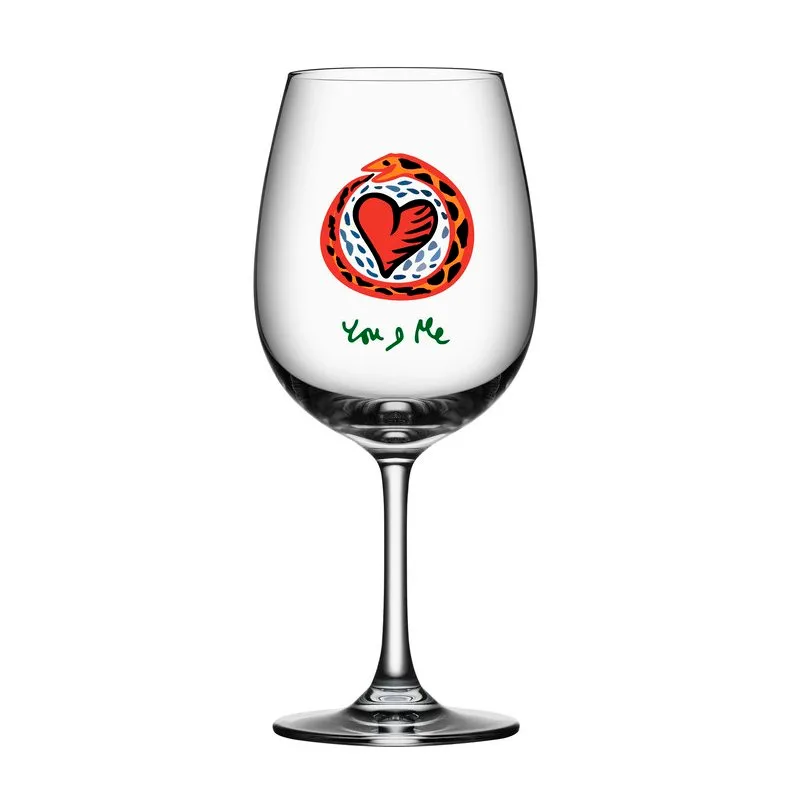 Verre à vin Friendship 50 cl, You & me Kosta Boda