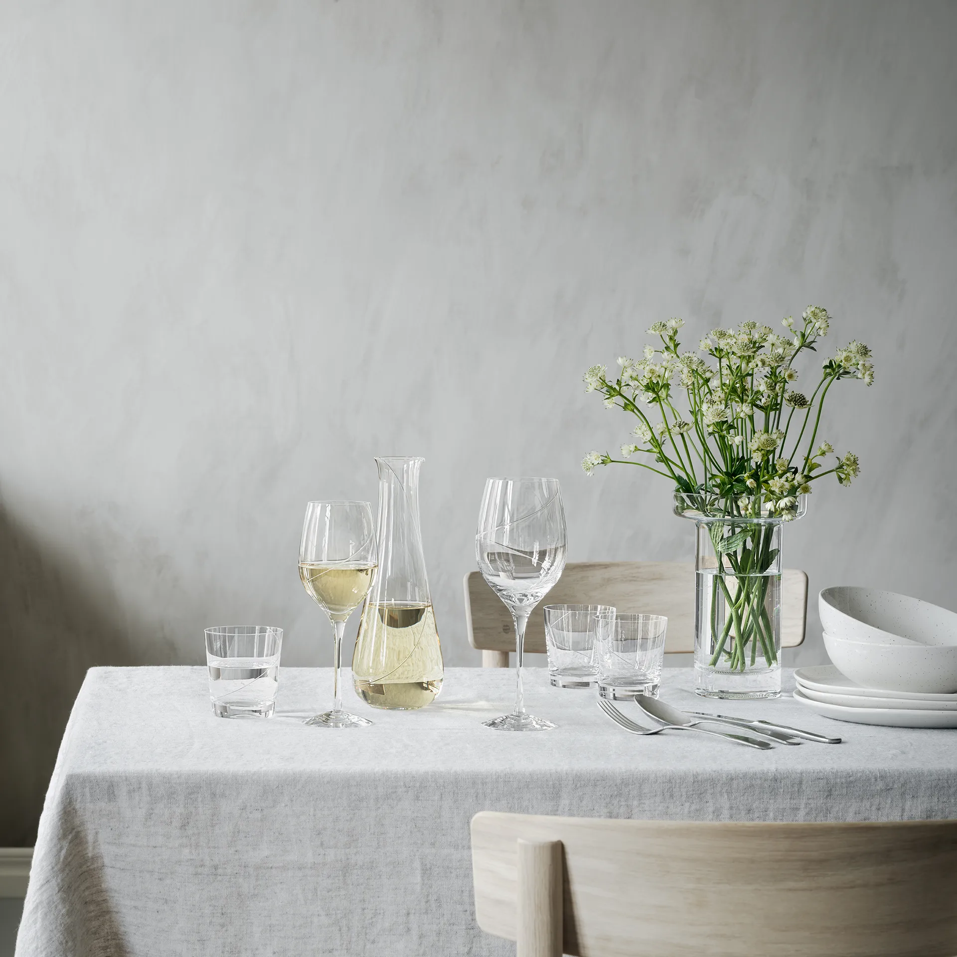 Verre à vin Line XL 67cl, Transparent Kosta Boda