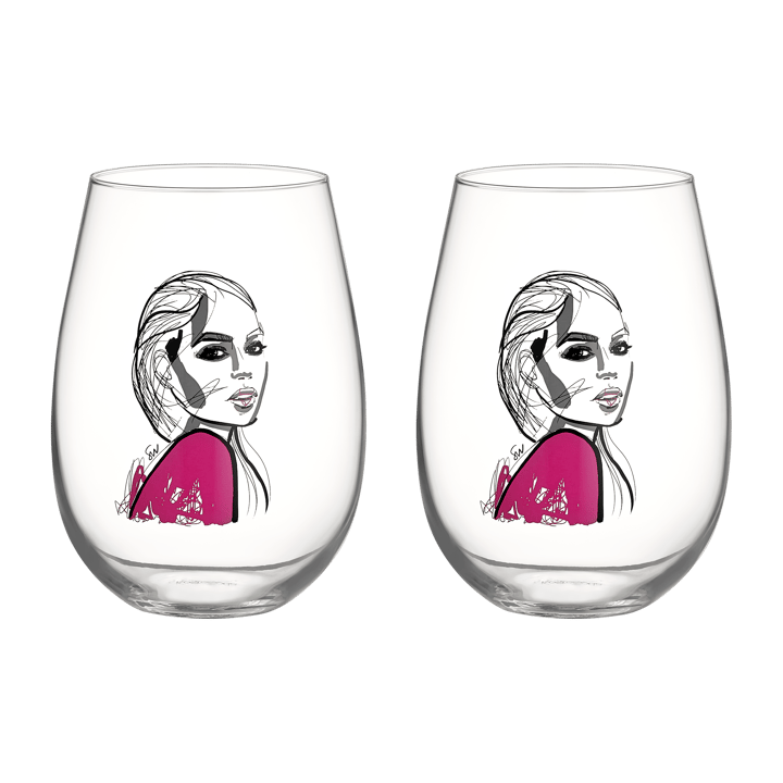 Verre All about you 57 cl lot de 2 - Next to you - Kosta Boda