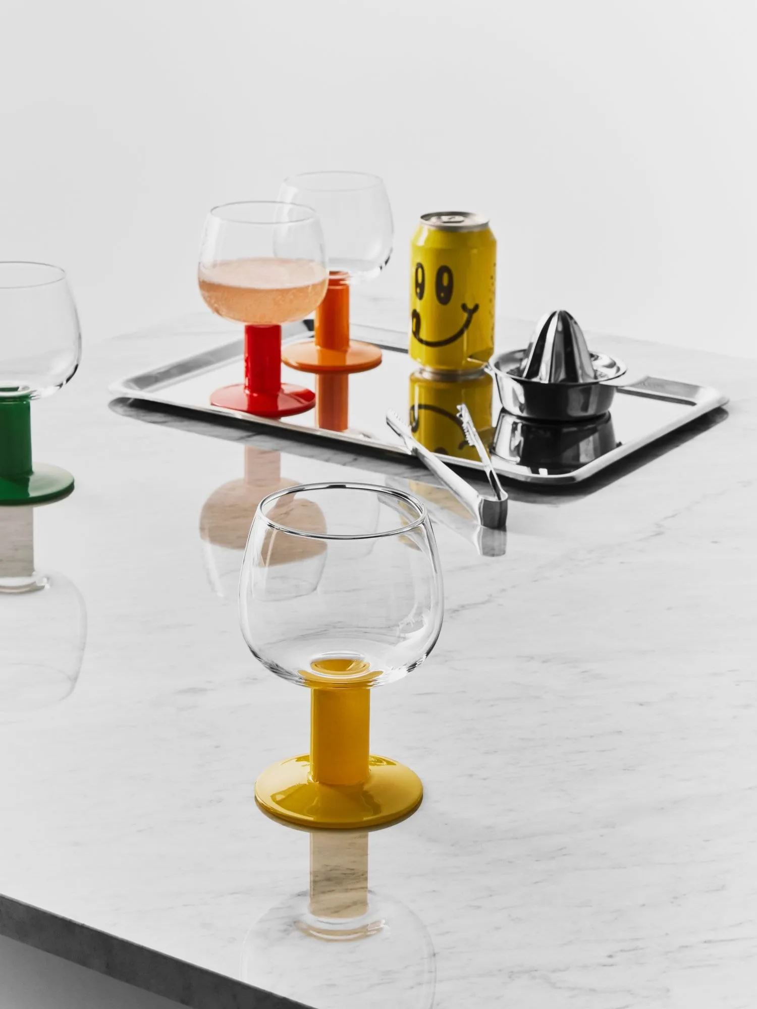 verre Fars, Couleurs assorties, 40 cl, lot de 4 Kosta Boda
