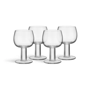 verre Fars - Transparent, lot de 4 - Kosta Boda