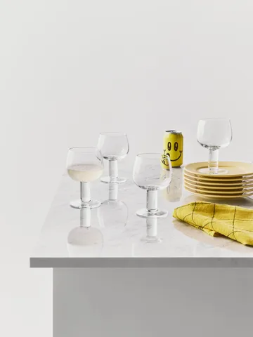 verre Fars - Transparent, lot de 4 - Kosta Boda