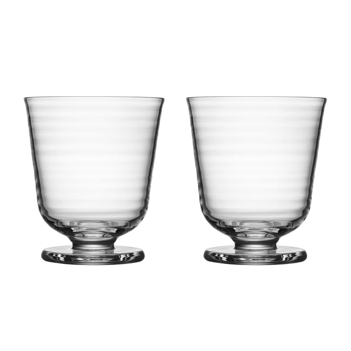 Verre sur pied Viva 20 cl Lot de 2 - Transparent - Kosta Boda