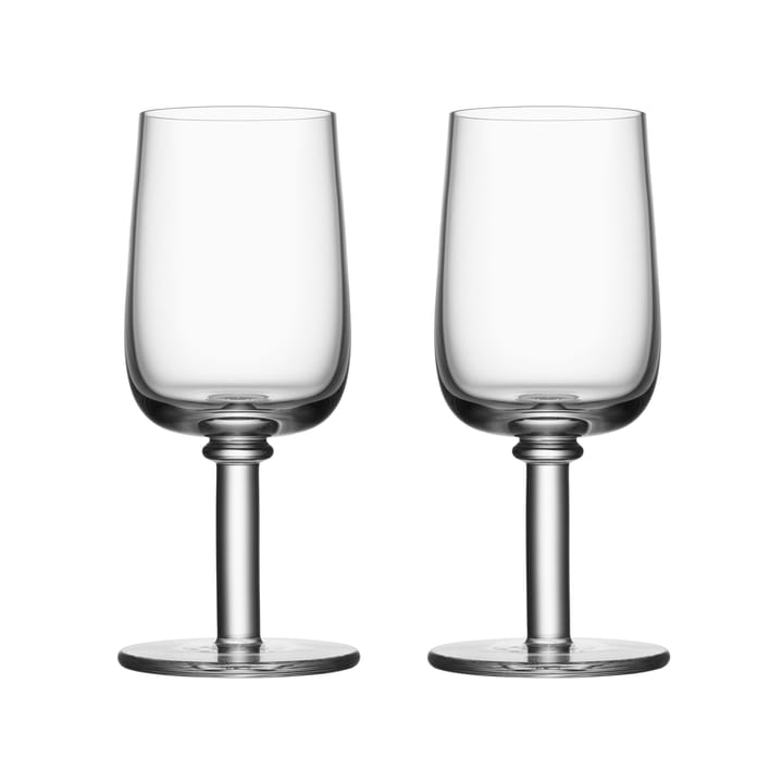 Verre sur pied Viva 25 cl Lot de 2 - Transparent - Kosta Boda