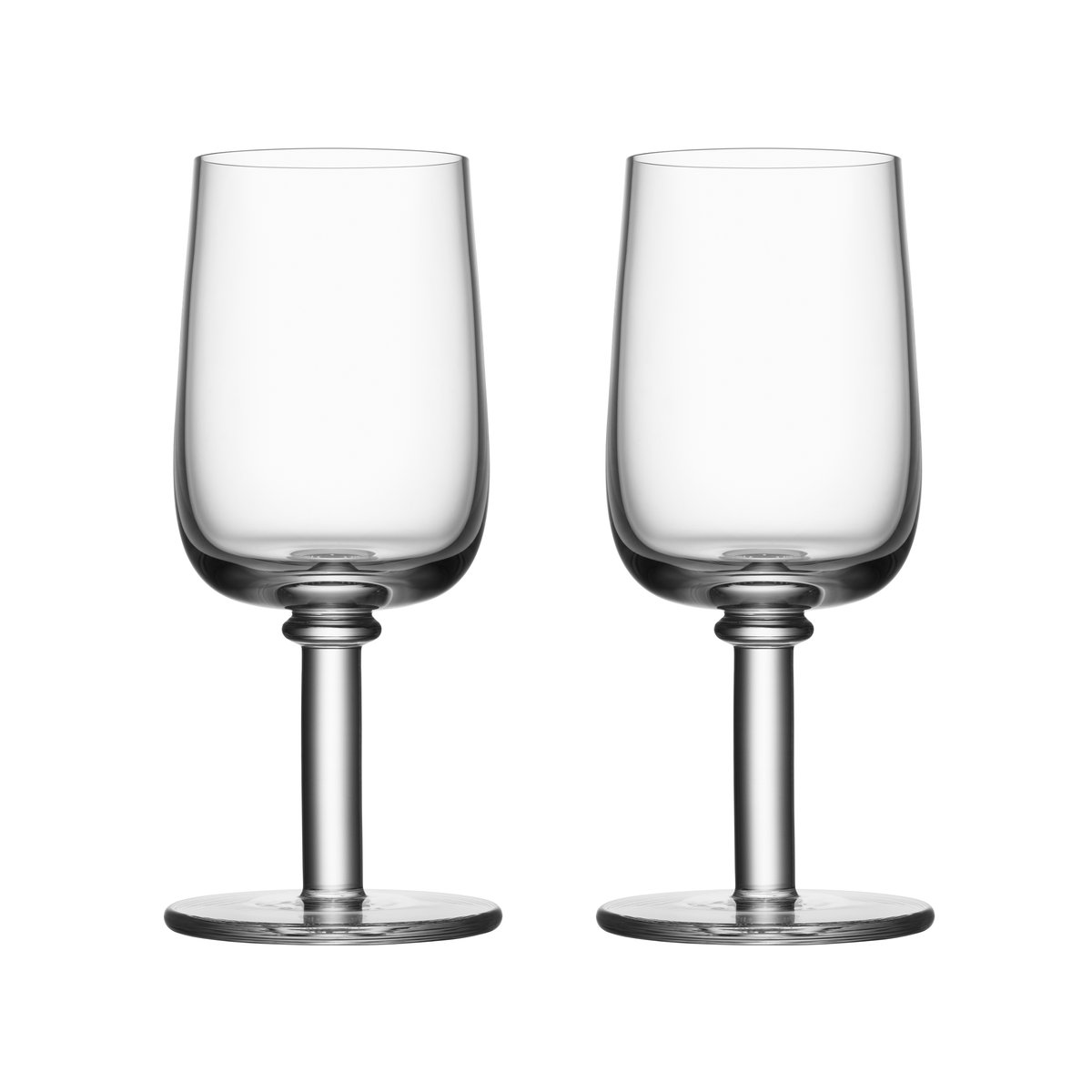 Kosta Boda Verre sur pied Viva 25 cl Lot de 2 Transparent