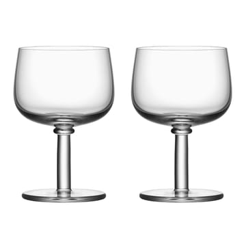 Verre sur pied Viva 35 cl Lot de 2 - Transparent - Kosta Boda