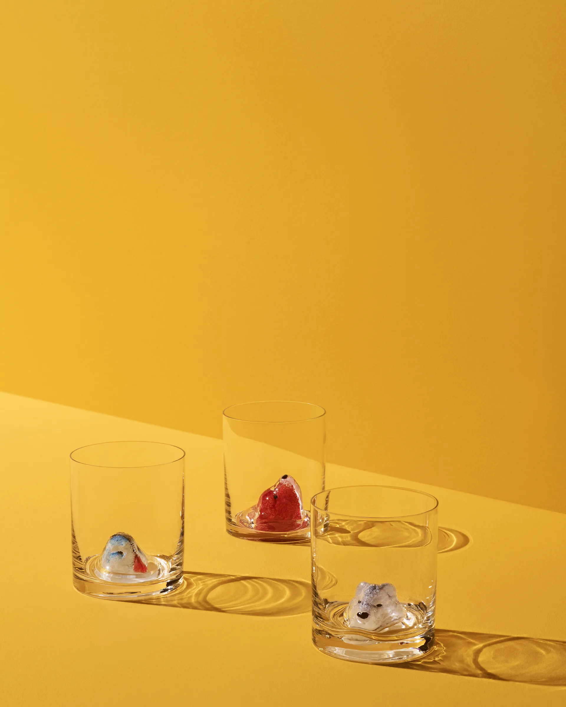 Verres New Friends 46 cl, Renard arctique Kosta Boda