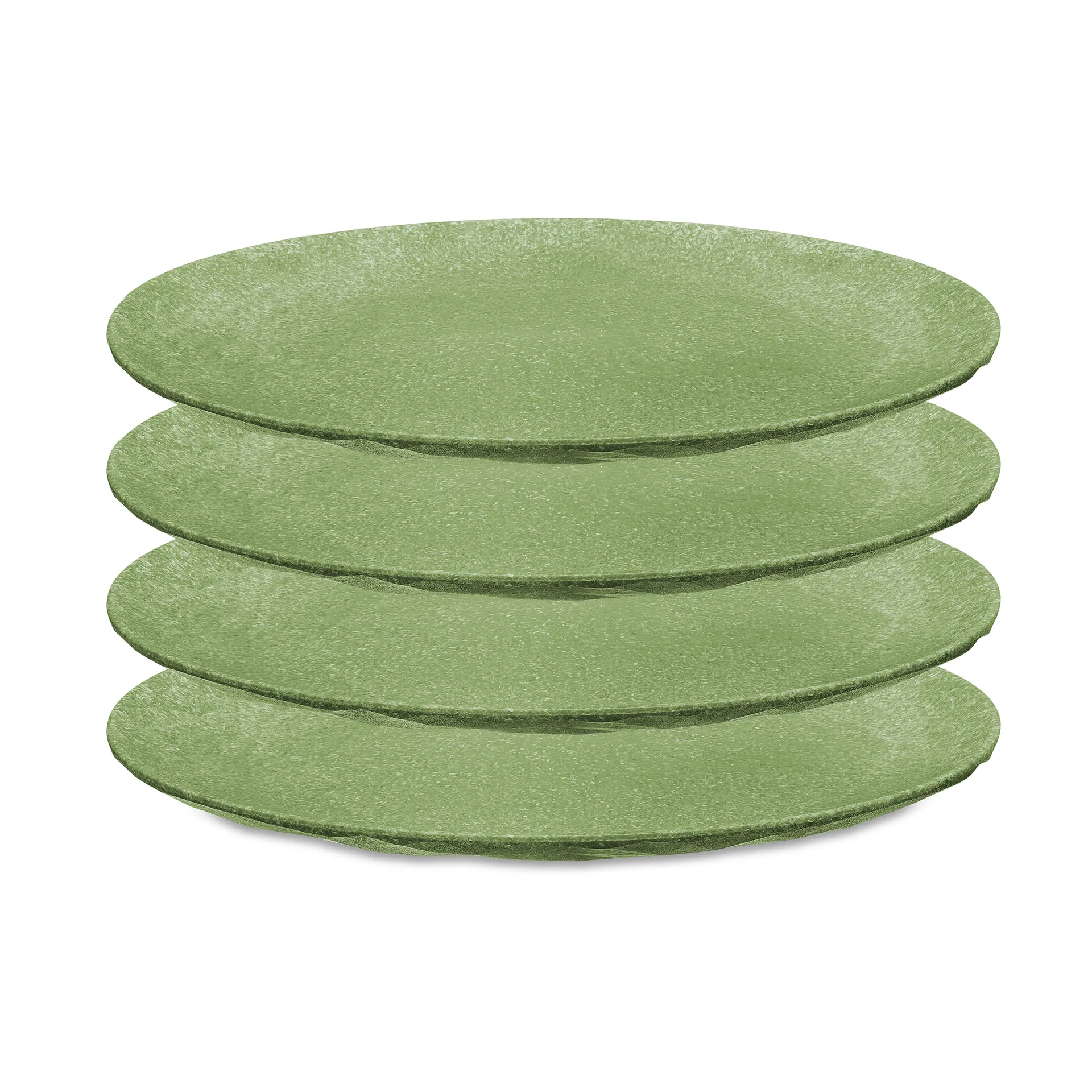 Assiette Club Ø 26 cm, lot de 4, Nature leaf green Koziol