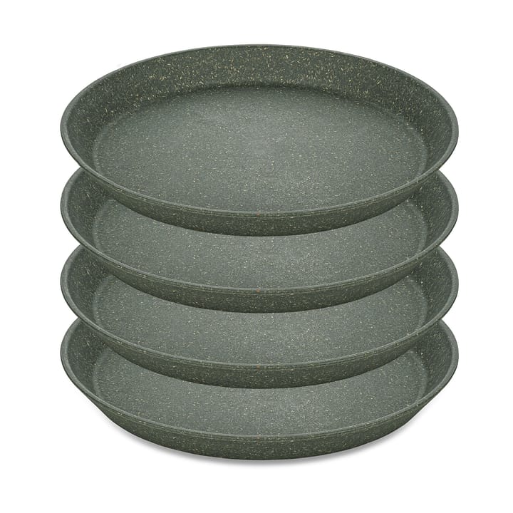 Assiette Connect Ø 20,5 cm, lot de 4 - Nature ash grey - Koziol