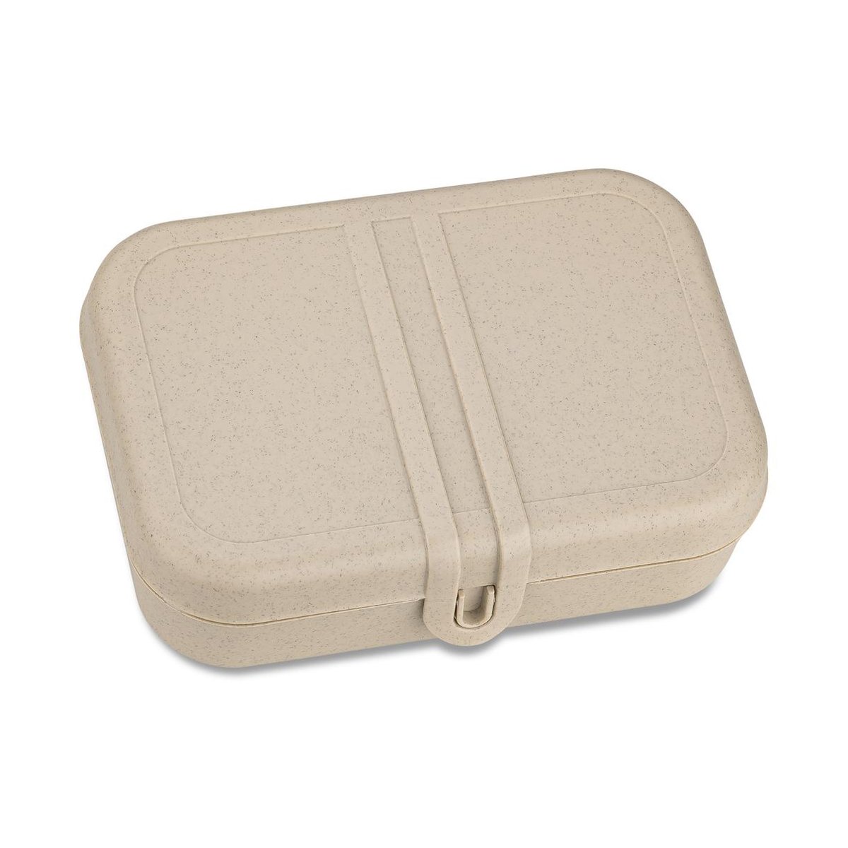 Koziol Boîte repas Pascal avec séparateur, L Beige | Design Scandinave | Boîtes à lunch | Beige