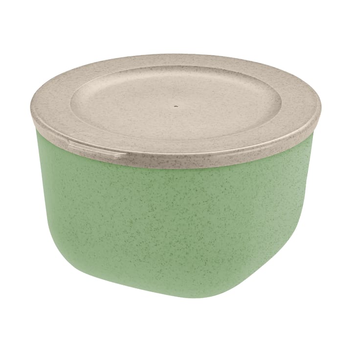Bol avec couvercle Connect thermoplastique biocirculaire 1 L - Nature leaf green - Koziol