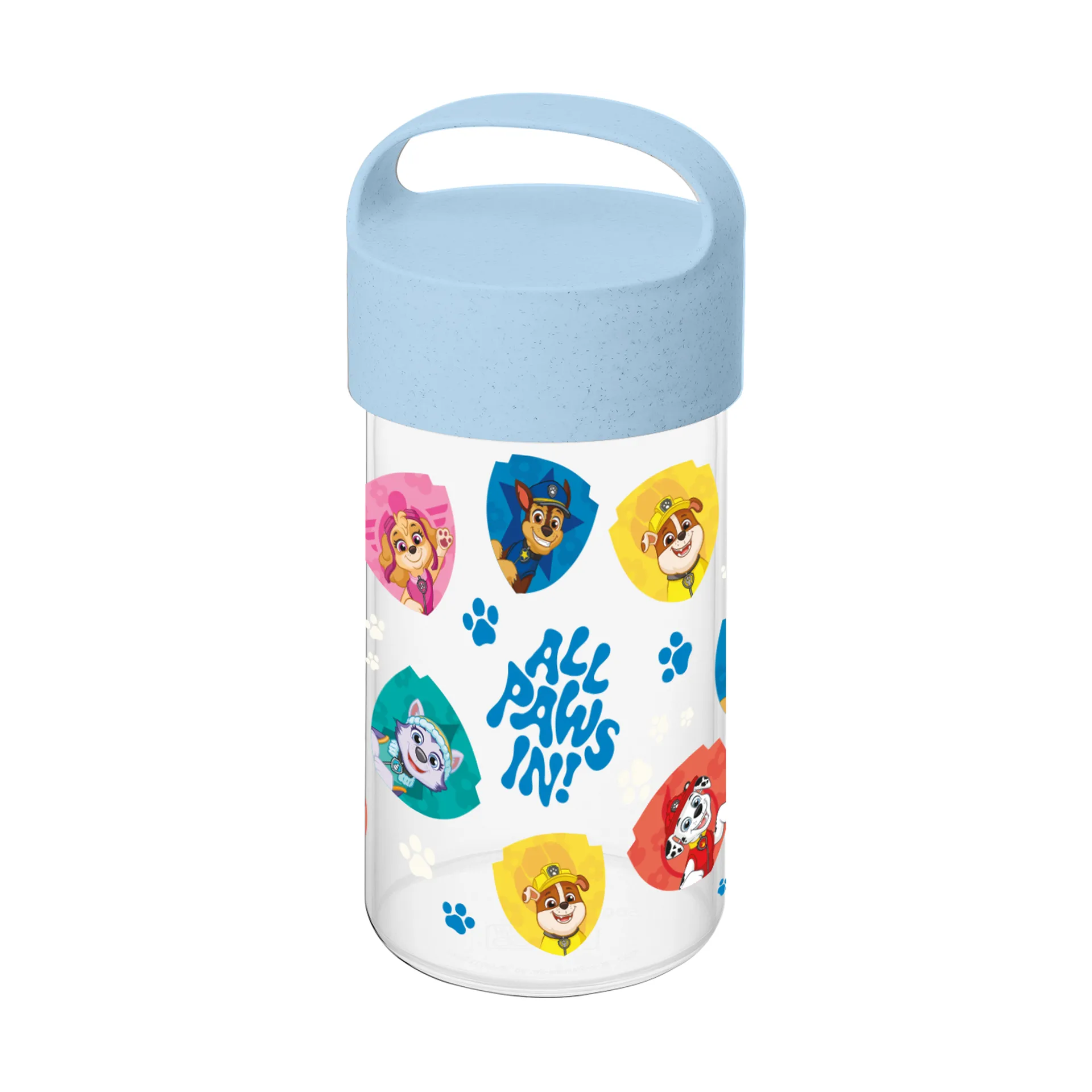Bouteille d'eau Buddy Snack Paw Patrol, 50 cl, Bleu Koziol