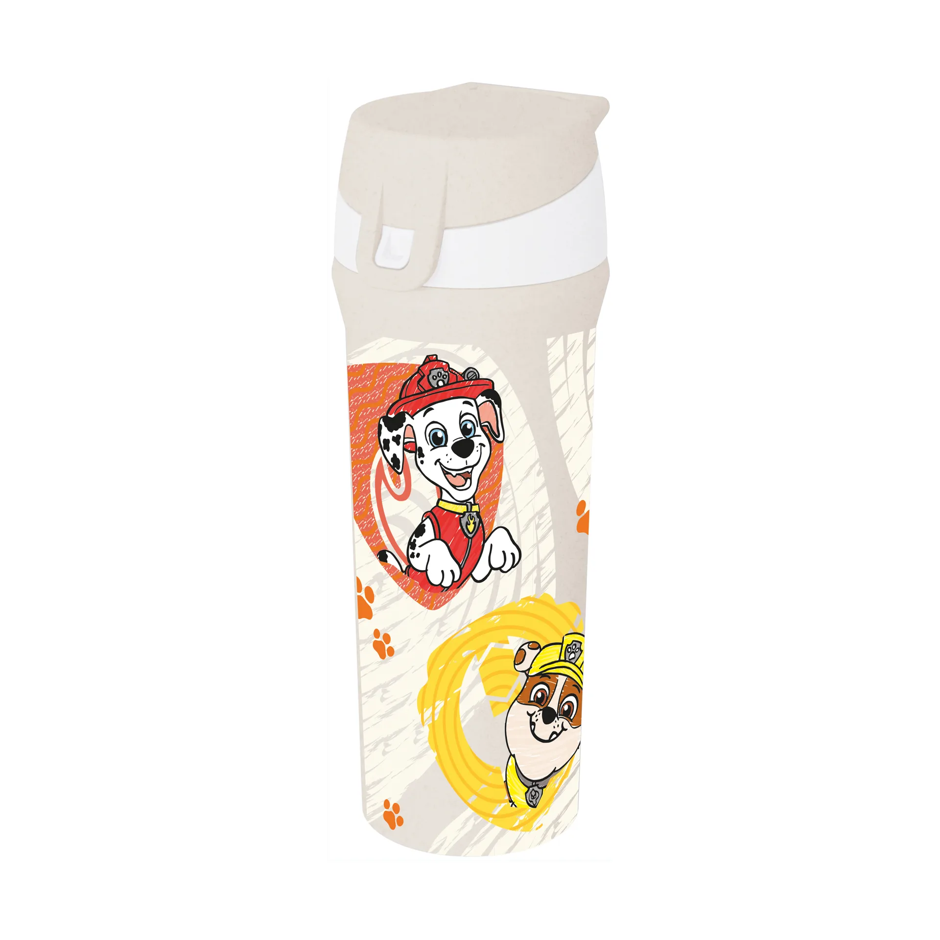 Bouteille d'eau Stan Paw Patrol, 50 cl, Beige Koziol