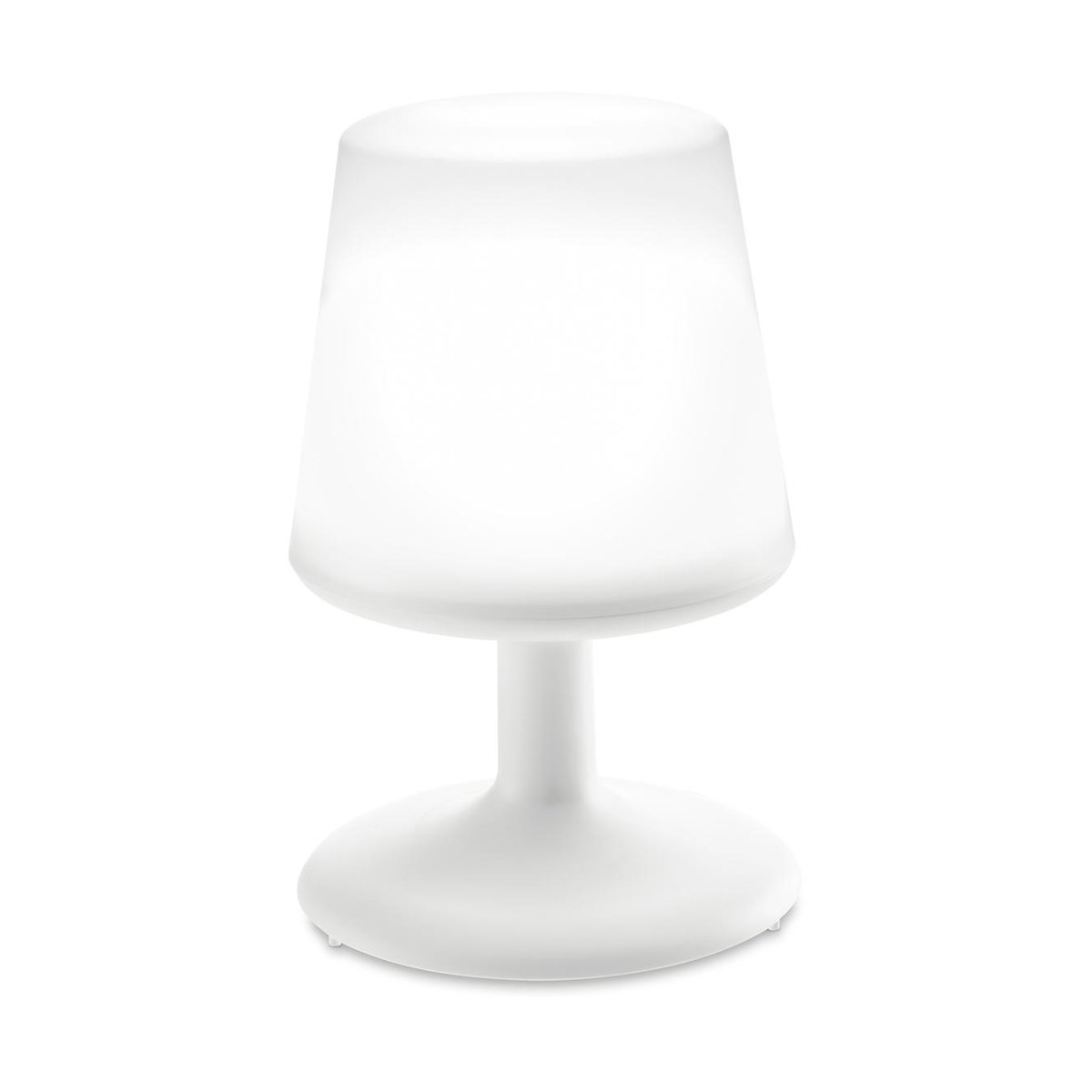 Koziol Lampe LED Light To Go Blanc | Design Scandinave | Lampes de table | Blanc