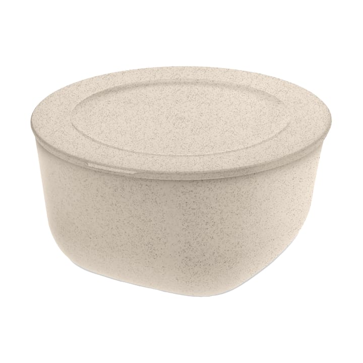 Saladier avec couvercle Connect thermoplastique biocirculaire 2 L - Nature desert sand - Koziol