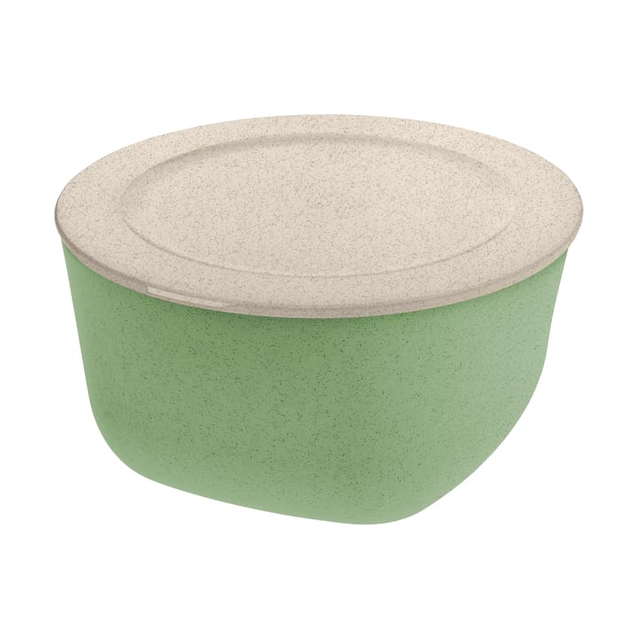 Saladier avec couvercle Connect thermoplastique biocirculaire 4 L - Nature leaf green - Koziol