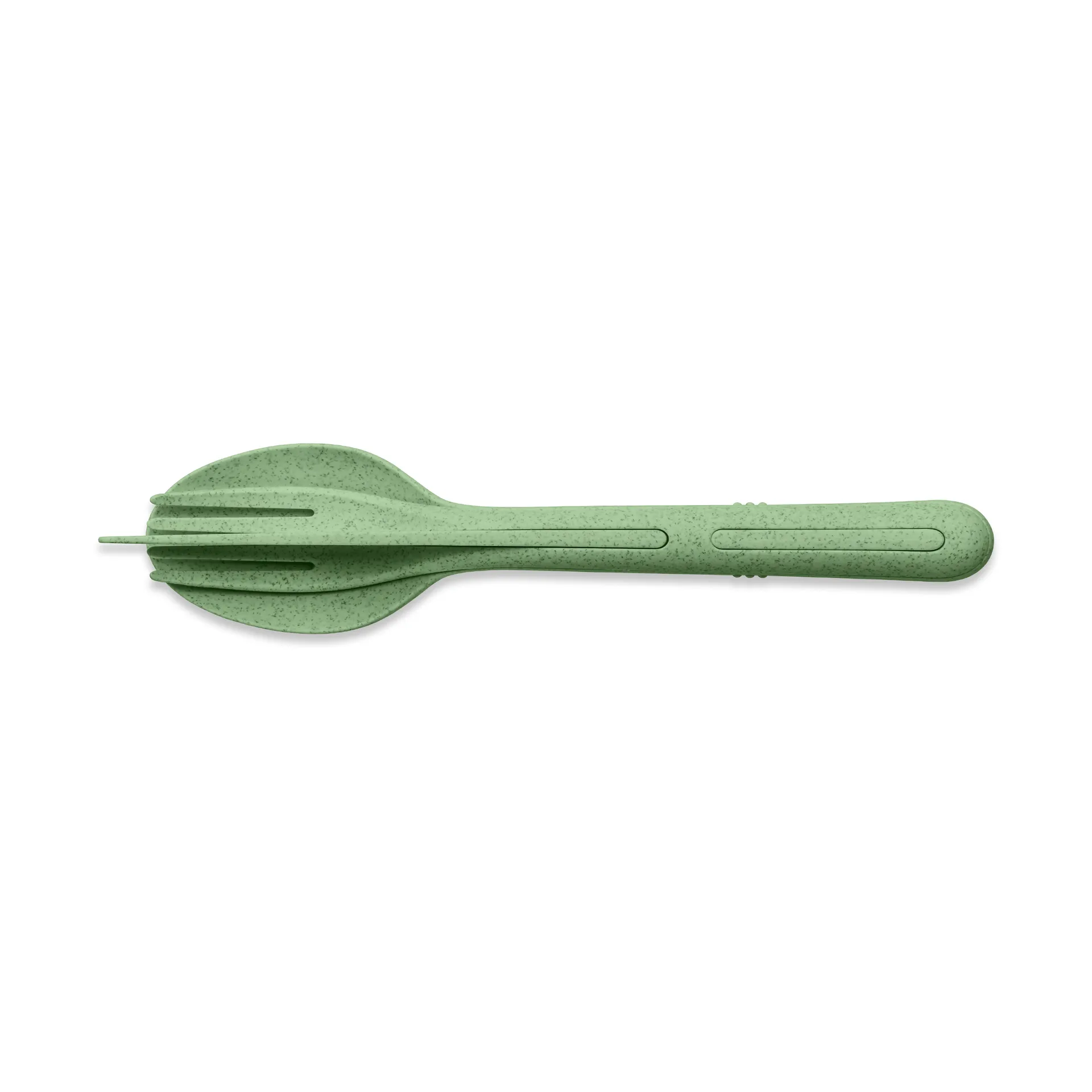 Set de couverts Klikk 3 pièces, Nature leaf green Koziol