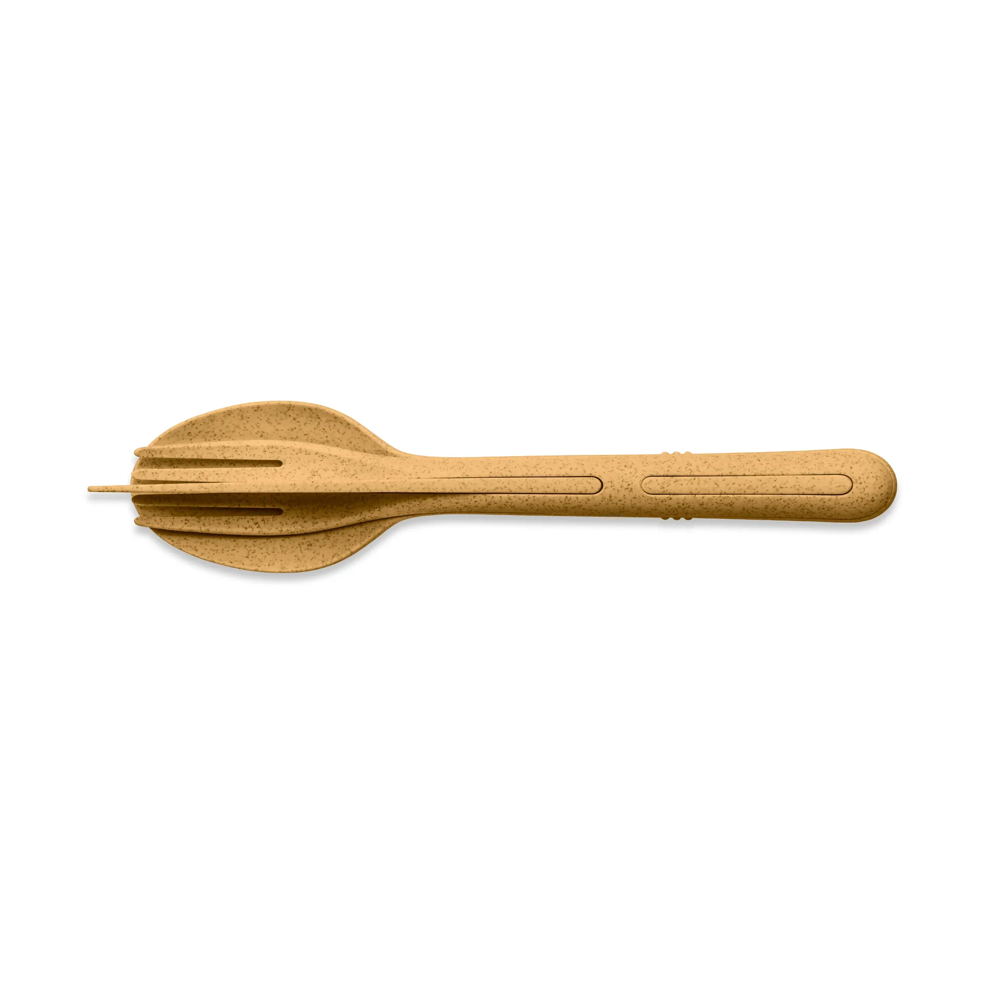 Set de couverts Klikk 3 pièces, Nature wood Koziol
