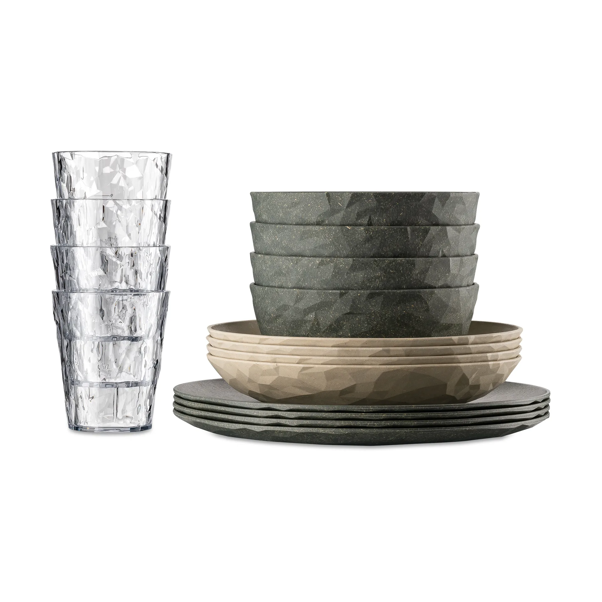 Set de vaisselle Club Göteborg, 16 pièces, Multi Koziol