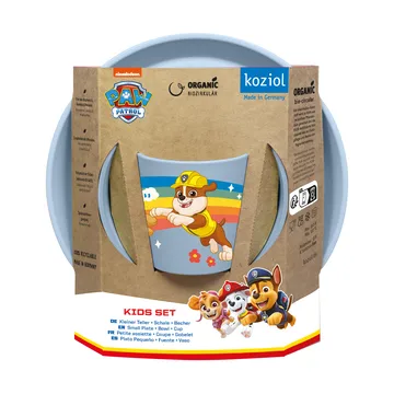 Set de vaisselle enfant Connect Paw Patrol, 3 pièces - Bleu - Koziol