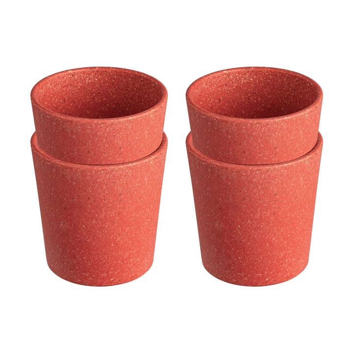 Tasse Connect S 19 cl, lot de 4 - Nature coral - Koziol