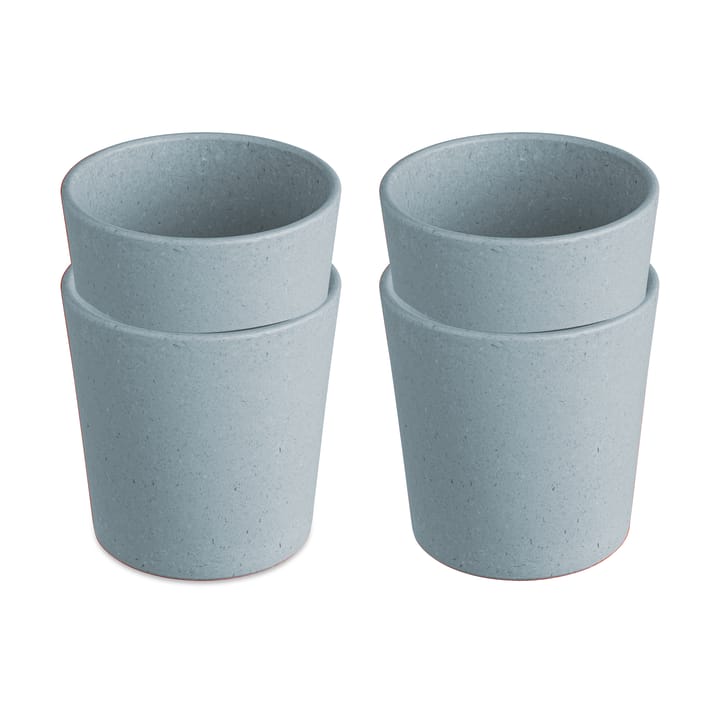 Tasse Connect S 19 cl, lot de 4 - Nature flower blue - Koziol