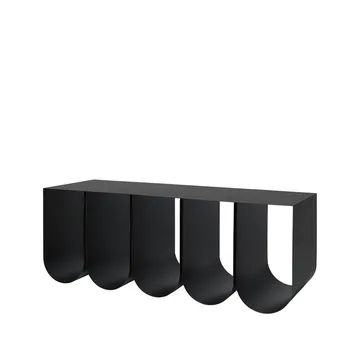 Banc Curved - black - Kristina Dam Studio