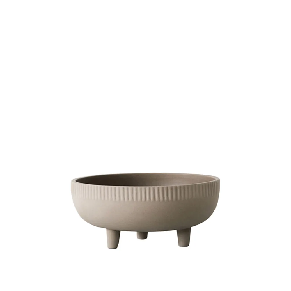Bol Bowl, grey engobe, medium Kristina Dam Studio
