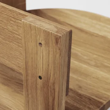 Chaise Collector - Chêne-noyer laqué chaud - Kristina Dam Studio