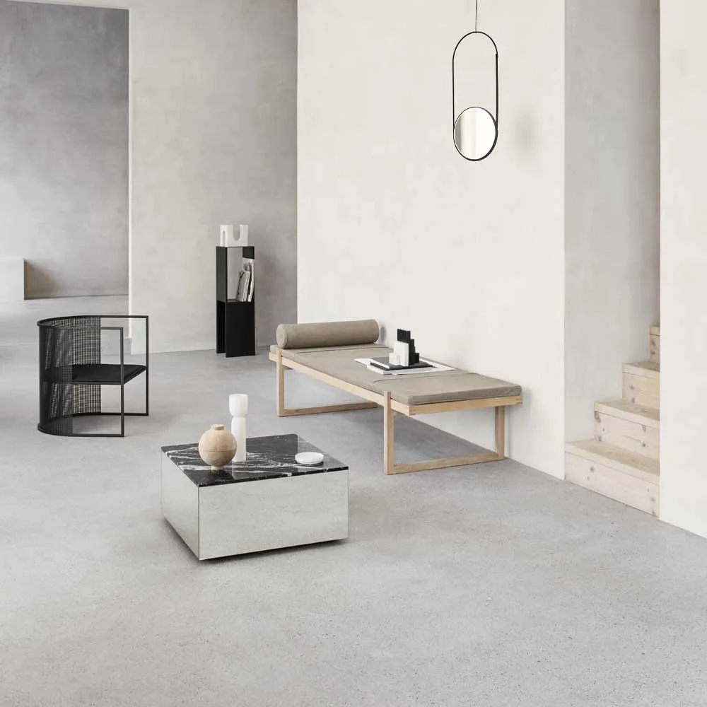 Chaise lounge Bauhaus, beige Kristina Dam Studio