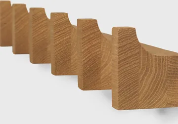 Column portemanteau 49 cm - Chêne huilé chaud - Kristina Dam Studio