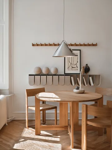 Column portemanteau 49 cm - Chêne huilé chaud - Kristina Dam Studio