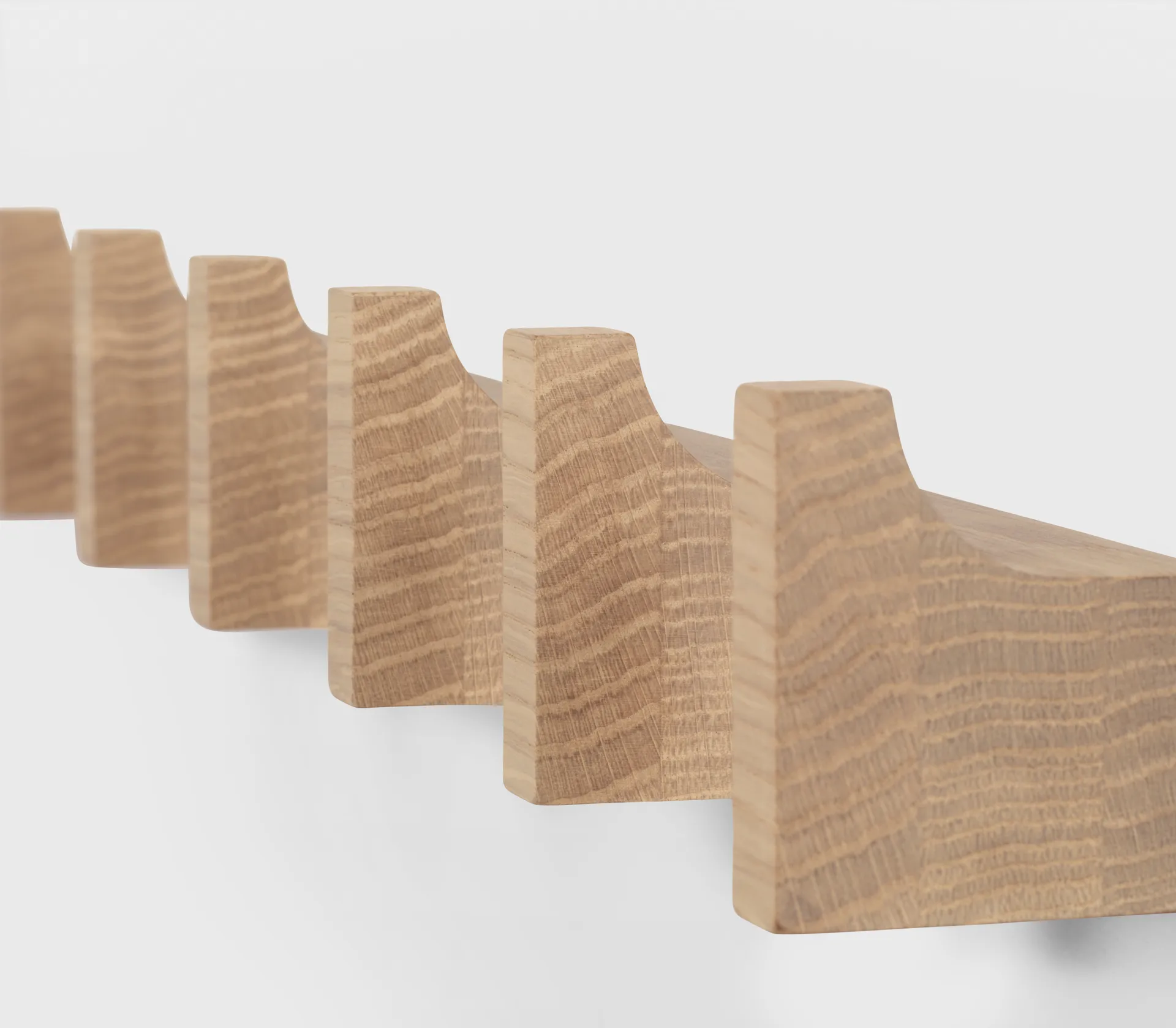 Column portemanteau 49 cm, Chêne huilé clair Kristina Dam Studio