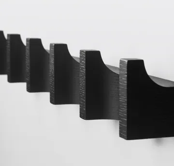 Column portemanteau 49 cm - Chêne laqué noir - Kristina Dam Studio