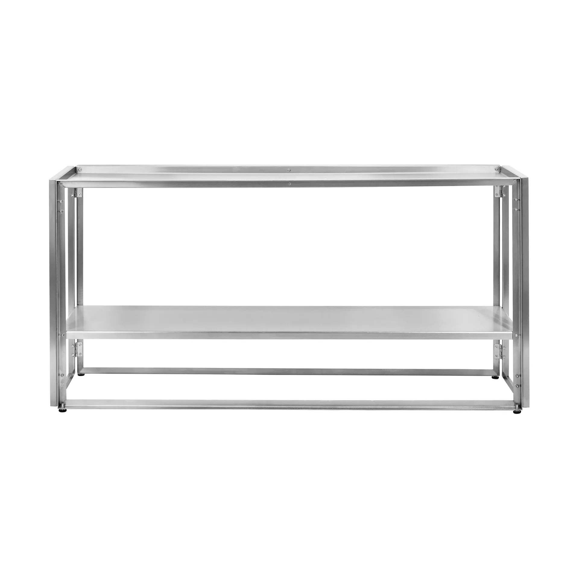 Console pliable 124x60 cm, Acier inoxydable brossé Kristina Dam Studio