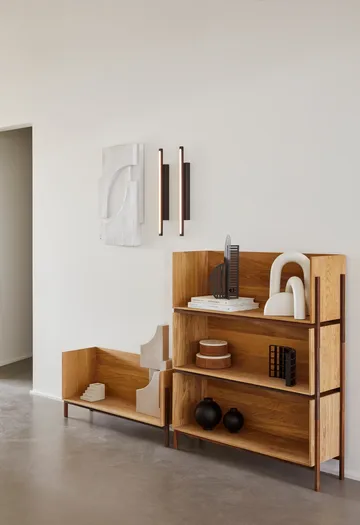 Décoration murale Serif Relief M - Off white - Kristina Dam Studio