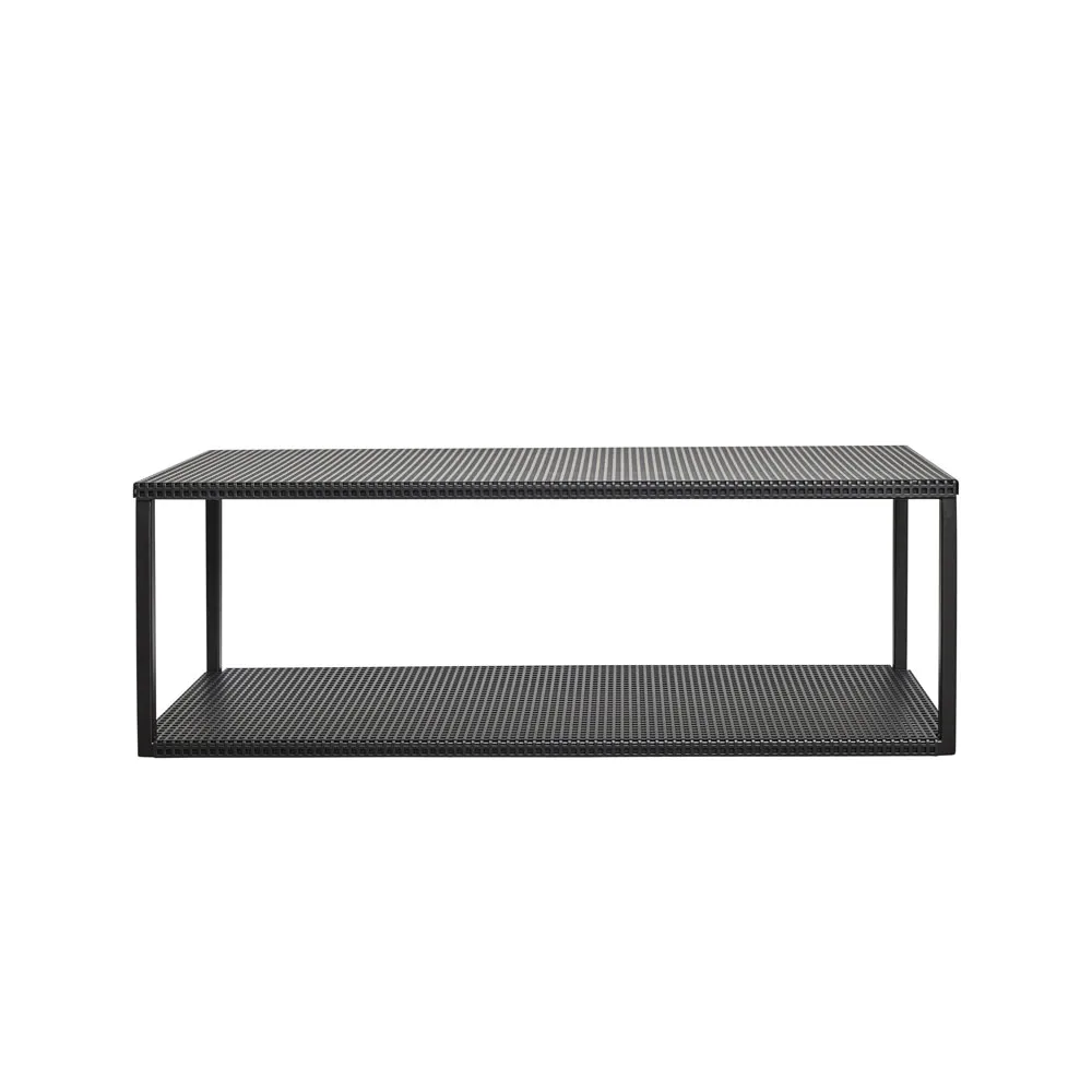Kristina Dam Studio Étagère murale Grid black | Design Scandinave | Étagères & systèmes de rayonnage | Noir