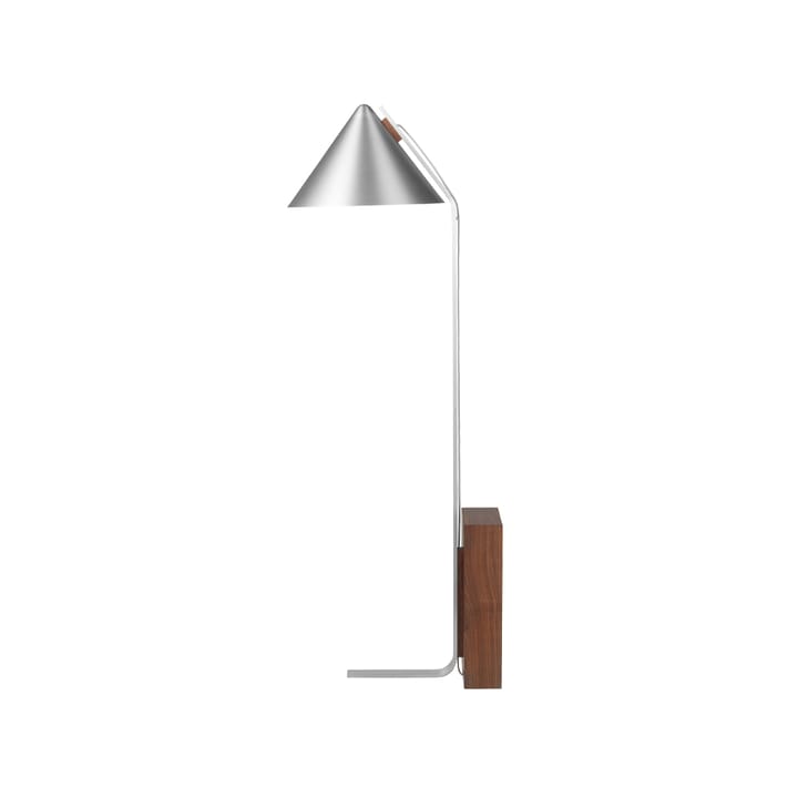 Lampadaire Cone - aluminium brossé - Kristina Dam Studio