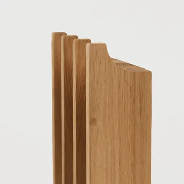 Porte-manteau Column - Chêne huilé chaud - Kristina Dam Studio