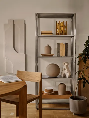 Serif Relief décoration murale L - Off white - Kristina Dam Studio