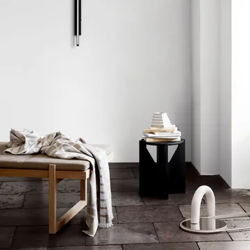 Stool tabouret rond - Oak, Ø36x42 cm - Kristina Dam Studio